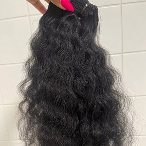 Extensions de cheveux Remy vierges brésiliens teints en lumière de qualité supérieure Style droit Temple brut trame de cheveux humains blanchis-Pas cher! Origine indienne - Product Image 1