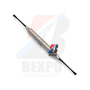 Instrumentos de periostio manuales de revestimiento negro Material de acero inoxidable dental para limpieza quirúrgica y equipo de llenado de dientes - Product Image 4