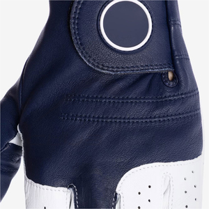 Wholesale High Quality Breathable Sheepskin Golf Gloves Customized Made Design and Logo Full Fingers Leather Wear OEM Packaged - Product Image 5