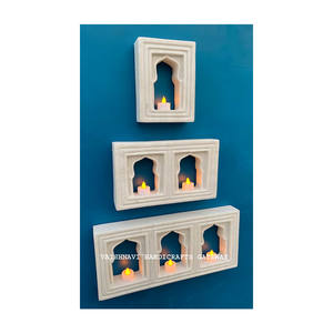 Handmade Polished Antique Indian Marble <b>Candle</b> Stand & Tea Light Holder Wall Panel Very Stylish Stone Material Home Decor <b>Gift</b> - Product Image 4