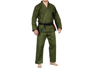 Kimono de jujitsu brésilien unisexe personnalisé BJJ Gi vêtements de sport avec logo OEM pour enfants adultes uniformes de judo arts martiaux karaté - Product Image 1