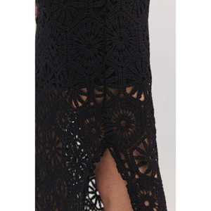 กระโปรงลูกไม้ทรงเอไลน์ยาวปานกลาง - Product Image 3