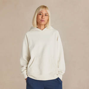 Sweat à capuche pour femmes Sérigraphie personnalisée Sweatshirts unis Impression DTG Sweatshirts à capuche surdimensionnés pour femmes 100% Coton à capuche - Product Image 1