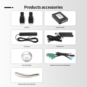 EASYGUARD Clé intelligente, entrée sans clé avec démarrage à distance, entrée passive sans clé PKE pour voitures FBS4 2014+ avec démarrage par clé. - Product Image 3