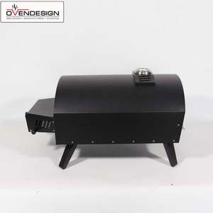 Four à Pizza au <span class=keywords><strong>Propane</strong></span> noir extérieur économique de <span class=keywords><strong>13</strong></span> pouces, cuisine mobile barbecue au gaz naturel four à Pizza avec tiroir coulissant - Product Image 3