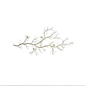 Nature Tree Branches With Birds Wall Hanging Metal Wall Art Decoration Wall Hanging