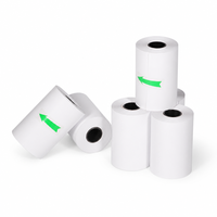 Rouleau de papier thermique blanc 57x40mm simple couche imprimé UV, très demandé, pour imprimante de caisse enregistreuse et systèmes POS 80mm 57mm