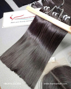 Extensiones de cabello liso de trama, doble cabello vietnamita crudo 100% con precio al por mayor - Product Image 2