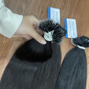 TOP VENOR, les meilleures extensions de cheveux faites à la main, anneaux nano, 100% cheveux humains, qualité haut de gamme, prêtes à être expédiées - Product Image 6