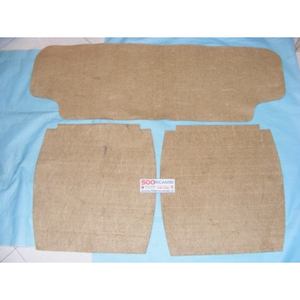 Kit de protection générique FIAT 500 D F L R, tapis de sol en jute avant/arrière pour voitures - Product Image 1