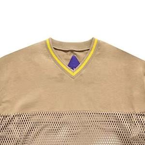 Jersey de Fútbol Americano Personalizado OEM ODM, Corte Holgado y Cuadrado de Malla para Hombre - Product Image 2