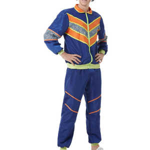 Streetwear respirant à la mode personnalisé survêtement coupe-vent nouveau design de survêtements à manches longues de couleur unie - Product Image 1