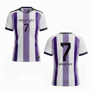 Camiseta de Fútbol Profesional de Poliéster 100% Sólido, Impresa por Sublimación, Diseñada para Durabilidad y Transpirabilidad en Equipos - Product Image 1