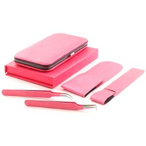 Vente directe d'usine Outil de débutant Greffage Pince à cils Tête semi incurvée Faux cils Pince à épiler - Product Image 2