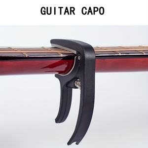 Cejilla para Guitarra de Cambio Rápido con Botón para Afinación de Guitarra Acústica Clásica Eléctrica Accesorios para Ukelele Clip Universal Ajustable - Product Image 5