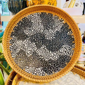 Bandeja de Mimbre al por Mayor, Hecha a Mano en Vietnam, para Servicios de Estilismo de Hostelería a Gran Escala que Requieren Soluciones Decorativas para Servir - Product Image 1