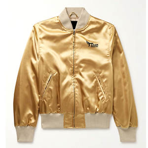 Chaqueta de satén de invierno de la mejor calidad para hombre, precio al por mayor, chaqueta de satén para hombre más vendida, a prueba de viento y transpirable - Product Image 1