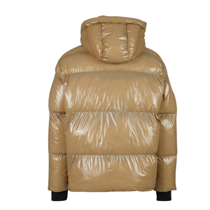 2025 Venta al por mayor Shinny Puffer Jacket para la venta/a prueba de viento High Street Style Unisex Wear Shinny Puffer Jacket - Product Image 4