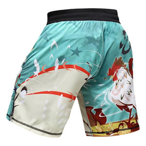 Venta al por mayor de alta calidad personalizar cómodo Original Mma Fight Shorts para entrenamiento de artes marciales actividades de boxeo hombres - Product Image 3