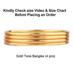 Indian Wedding Fashion Engraved Plain Gold Plated Bridal <b>Bangles</b> <b>Copper</b> <b>Bangle</b> Wholesale Women Party Gift Indian Manufacturer - Product Image 3