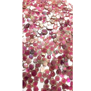 1126 Uds turmalina Rosa Natural 7mm a 14mm rebanada elegante ovalada 1660 Cts lote Iroc ventas biocolor turmalina piedras preciosas sueltas US $366 - Product Image 1