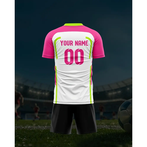 Maillots de football américain roses, coupe automatisée, maillots de football pour hommes, nom et numéro personnalisés, confortables et respirants - Product Image 5
