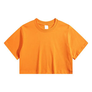 Top corto transpirable para mujer, cómodo, superventas, tendencia superior, antiarrugas, estilo perfecto, ropa informal, Top corto, camisa ligera - Product Image 2