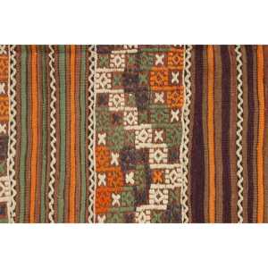 Alfombra Turca Grande, Alfombra Vintage de 5.2x9 pies, Alfombra de Lana Naranja - Product Image 5