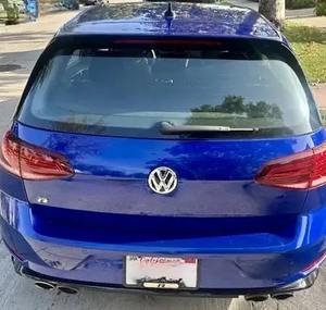 Volkswagen Golf R 2019 Usado en Perfectas Condiciones, Sin Reserva, Inspeccionado, Turbo de 4 Cilindros, Azul Metálico Lápiz - Product Image 3