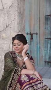 Colección de verano Heavy Faux Georgette Conjunto de ropa India pakistaní Secuencia bordada Trabajo Encaje Borde Top-Fiesta Sarara - Product Image 2