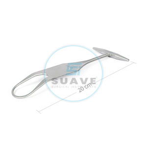 Cincel plano quirúrgico profesional placa curva 6 Mm / 27 Cm instrumentos de alta calidad 2025 mango sintético e impacto - Product Image 4