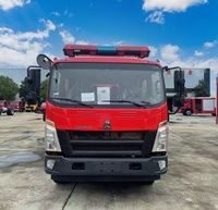 Camion de pompiers de sauvetage à pompe haute pression 4x2 remis à neuf