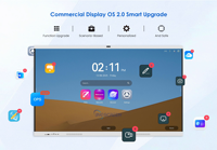Интерактивная доска AOOWHAO OEM ODM 65 дюймов 4K для промышленности 4.0, мониторинга производственных линий MES, переговорных комнат и учебных заведений
