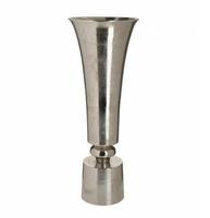 Grand vase à fleurs en métal avec motif végétal pour la décoration de la maison et des mariages, design moderne, haute qualité, taille personnalisable