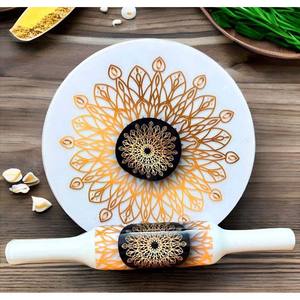 Handmade Chakla Belan For Roti Rolling With Ergonomic Handling Perfect For Home Kitchens Hotel Use And Culinary Chakla Belans - Product Image 1
