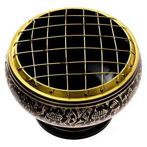 ร้อนขายทองเหลืองปรับธูปBurner Handmadeเป็นมิตรกับสิ่งแวดล้อมปรับทองเหลืองธูปและธูปธูปBurner Decor - Product Image 6