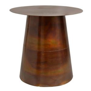 <b>Rustic</b> Farmhouse Style Metal Coffee <b>Side</b> <b>Table</b> with a Distressed Finished and Sturdy Construction for Homes - Product Image 6