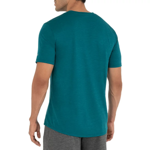 Camiseta de manga corta de algodón/fibra de bambú para hombre y hombre grande Core Performance hasta talla 5XL con logotipo personalizable - Product Image 2