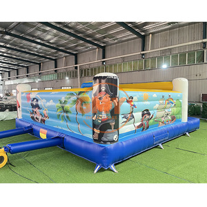 Structure gonflable <span class=keywords><strong>Pirate</strong></span> Ship pour enfants, aire de jeux gonflable intérieure, usage commercial - Product Image 4