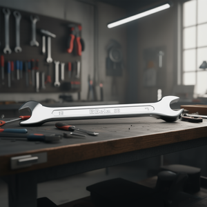 Chiavi a forchetta cromate a doppia estremità - Product Image 3