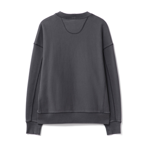 เสื้อสเวตเชิ้ต100% โอเวอร์ไซส์ผ้าคอตตอนล้างออกได้ระบายอากาศได้ดีผ้าแห้งเร็วเสื้อสเวตเชิ้ตโชว์ไหล่แบบปล่อยชายโลโก้ตามสั่ง - Product Image 2