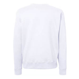 2025 alta calidad bordado cuello redondo sudadera Unisex hecho a medida 100% algodón cuello redondo sudadera hombres sudaderas en blanco - Product Image 3