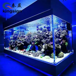 KINGSIGN огромный стеклянный резервуар, медуза, аквариум высокого качества, акриловый стеклянный резервуар, индивидуальный резервуар из оргстекла