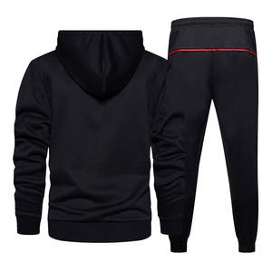 Chándal de entrenamiento para hombre de bajo precio, conjunto de Jogger de tela transpirable, diseño personalizado y logotipo, chándal informal de algodón 100% para hombre - Product Image 6