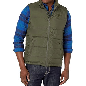 Chaleco acolchado para hombre con diseño personalizado, ropa informal transpirable, chaleco acolchado sin mangas para hombre - Product Image 1