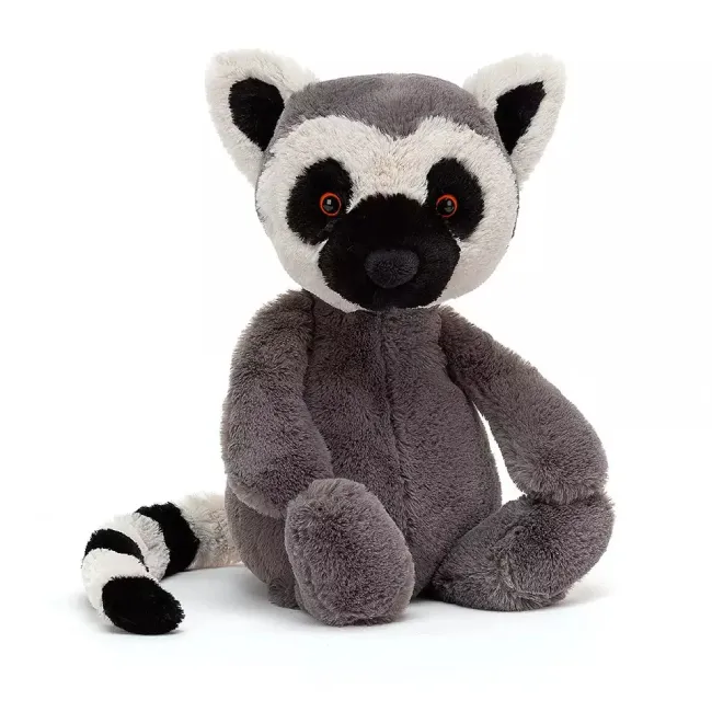 Hayvan peluş rahat oyuncak Lemur oyuncak el yapımı yumuşak dokunmatik toksik olmayan ve anti-alerjik Polyester kumaş çocuk oyuncağı