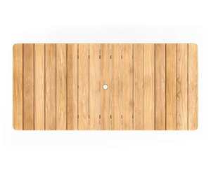 โต๊ะรับประทานอาหารในสวน Jaren ราคาประหยัด ผลิตจากไม้เนื้อแข็งคุณภาพสูง พร้อมการตกแต่งแบบธรรมชาติ สำหรับใช้งานกลางแจ้ง - Product Image 3