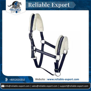 Nouveau rembourrage en fourrure de licou en polyester fait à la main doux Western Saddle Horse Tack Elegant Horse Tack - Product Image 6