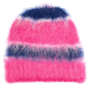 Gorro de Mohair Personalizado con Logotipo OEM y ODM para Hombre, Gorro de Punto Deportivo de Invierno, Gorro de Mohair de Punto Unisex de Diseño - Product Image 1