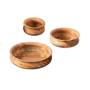 ชามไม้ทำด้วยมือขนาดกำหนดเองส่งออกเครื่องเรือนจากผู้ผลิตและผู้จัดจำหน่ายในประเทศอินเดีย - Product Image 5